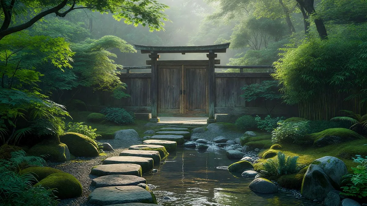 Tea Garden Paths